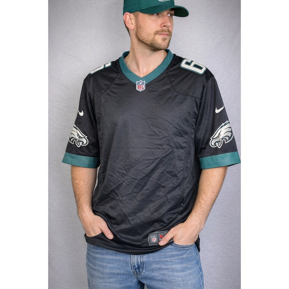 Nike Philadelphia‎ Eagles On Field NFL Jersey Mens XL Black Green NWOT